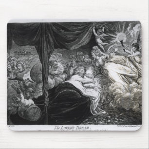 Der Traum des Liebhabers, 1795 Mousepad