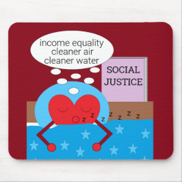 Der Traum einer besseren Welt Mousepad