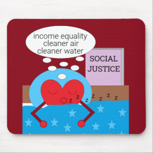 Der Traum einer besseren Welt Mousepad