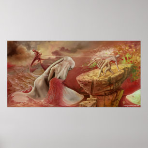 Der Traum eines Fischers Poster