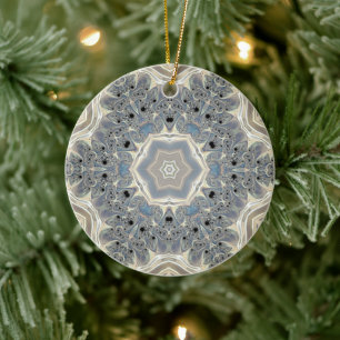 Der Traum eines Fraktals Keramik Ornament