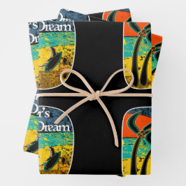 Der Traum eines Surfers Geschenkpapier Set