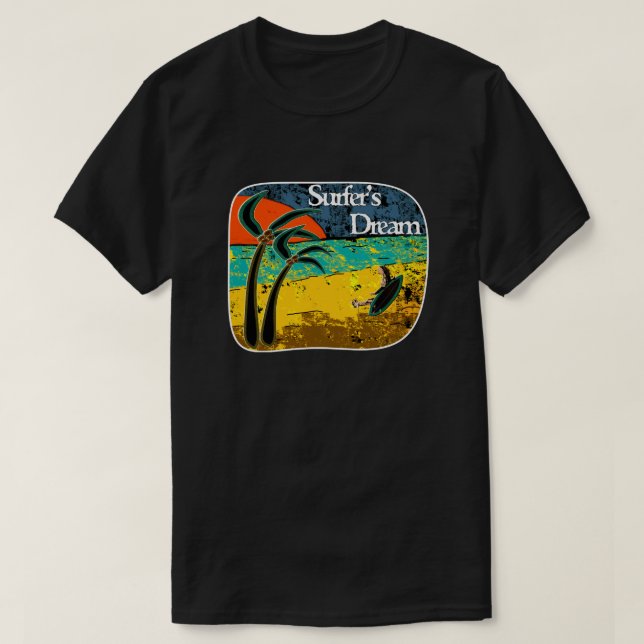 Der Traum eines Surfers T-Shirt (Design vorne)