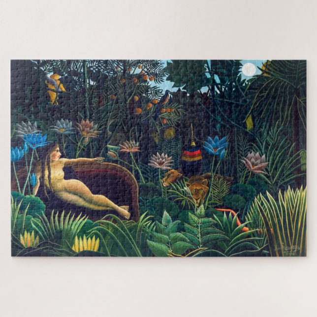 Der Traum | Henri Rousseau | Puzzle (Horizontal)