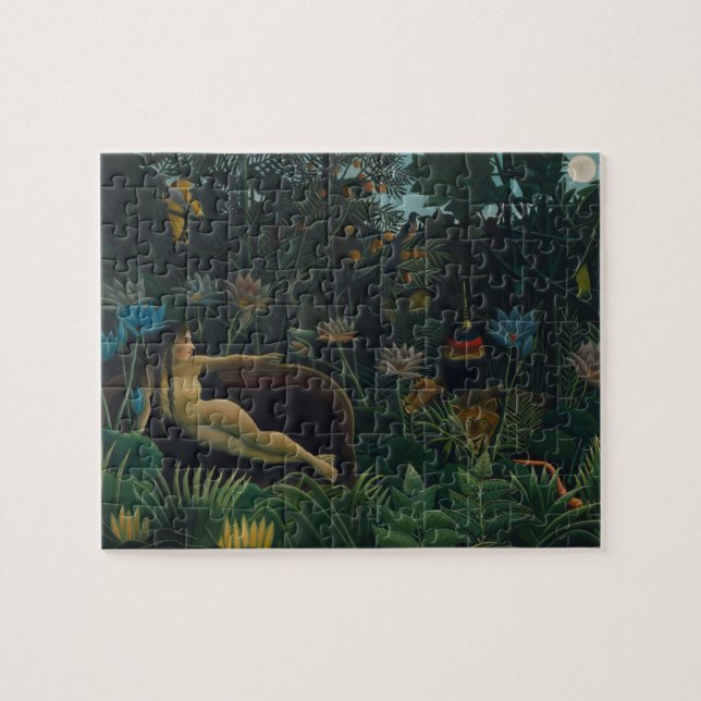 Der Traum (Le Reve Exotique) von Henri Rousseau Puzzle (Horizontal)