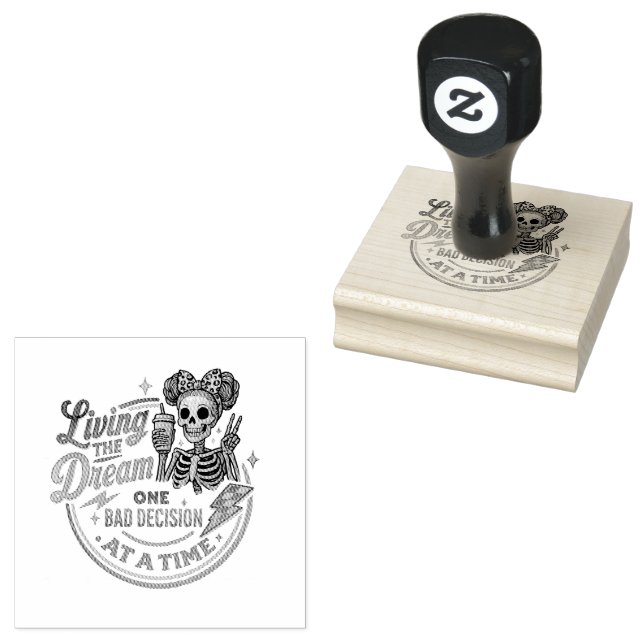 Der Traum lebt.. Gummistempel (Stempel)