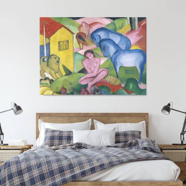 Der Traum Leinwanddruck (Insitu (Schlafzimmer))