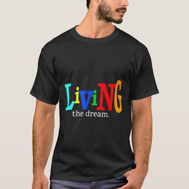 Der Traum Motivierend T-Shirt (Vorderseite)
