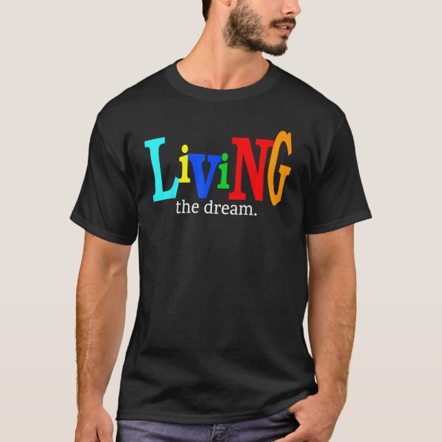 Der Traum Motivierend T-Shirt (Vorderseite)