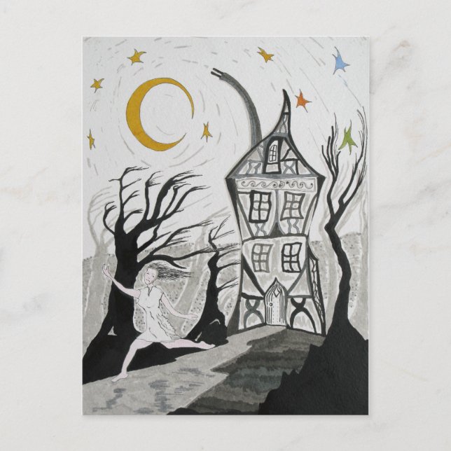 Der Traum Postkarte (Vorderseite)