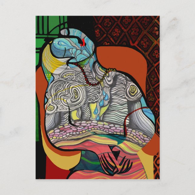 Der Traum Postkarte (Vorderseite)