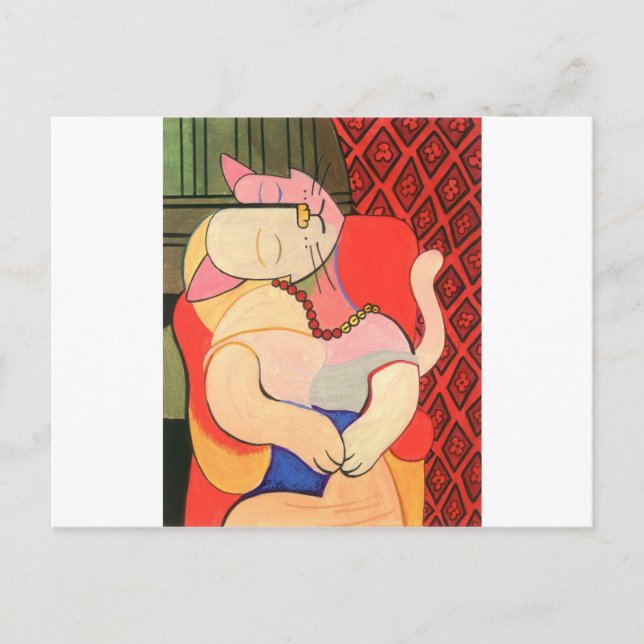 Der Traum Postkarte (Vorderseite)