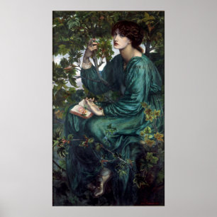 Der Traum von Dante Gabriel Rossetti Poster