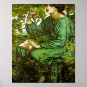 Der Traum von Dante Gabriel Rossetti Poster