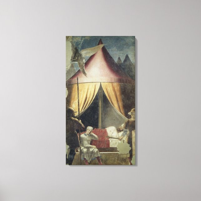 Der Traum von Konstantin aus der Legende des T Leinwanddruck (Vorderseite)