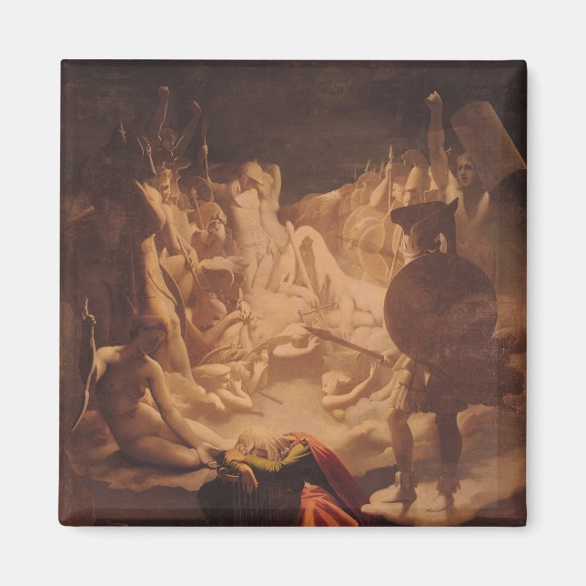 Der Traum von Ossian, 1813 Magnet (Vorne)