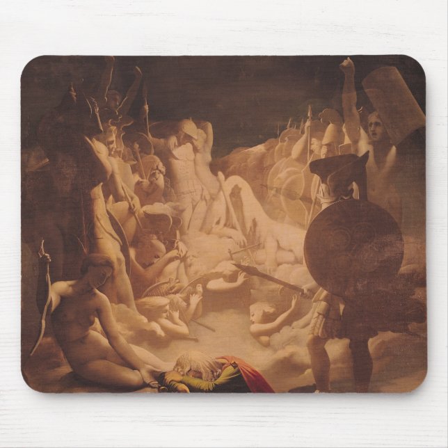 Der Traum von Ossian, 1813 Mousepad (Vorne)