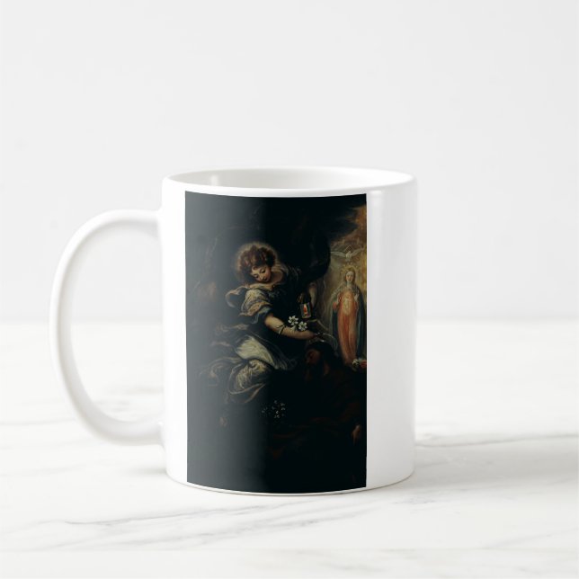 Der Traum von Saint Joseph Kaffeetasse (Links)