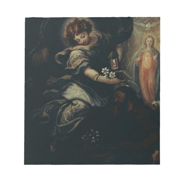 Der Traum von Saint Joseph Notizblock (Vorderseite)