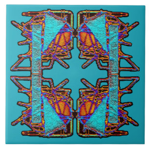 Der Traum von Schmetterlingen Fliese