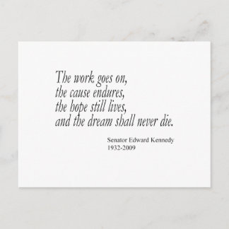 Der Traum wird nie die.. Postkarte