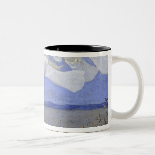 Der Traum Zweifarbige Tasse (Rechts)