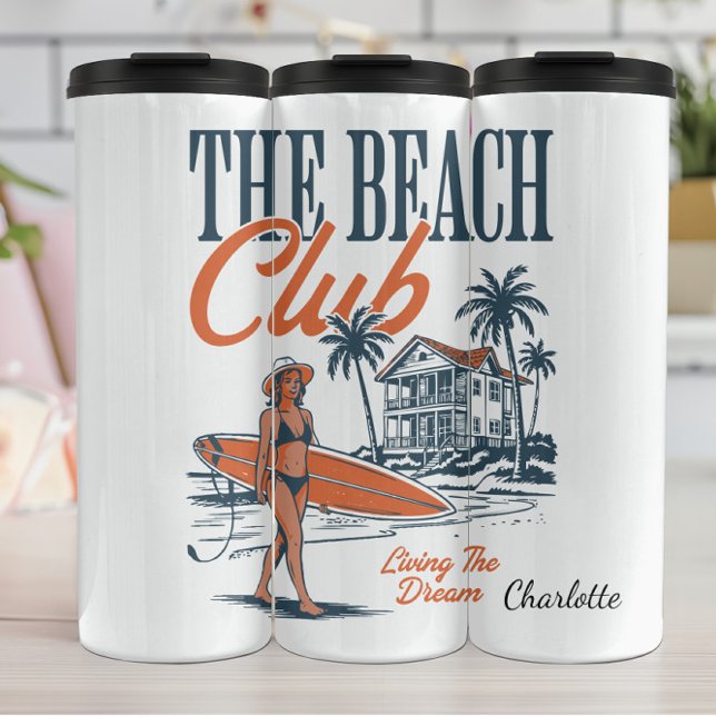 Der traumhafte Beach Club Thermosbecher (Von Creator hochgeladen)