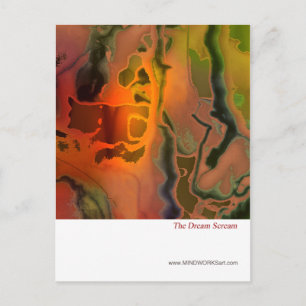Der Traumschrei Postkarte