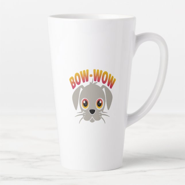 Der treue Hund Milchtasse (Rechts)