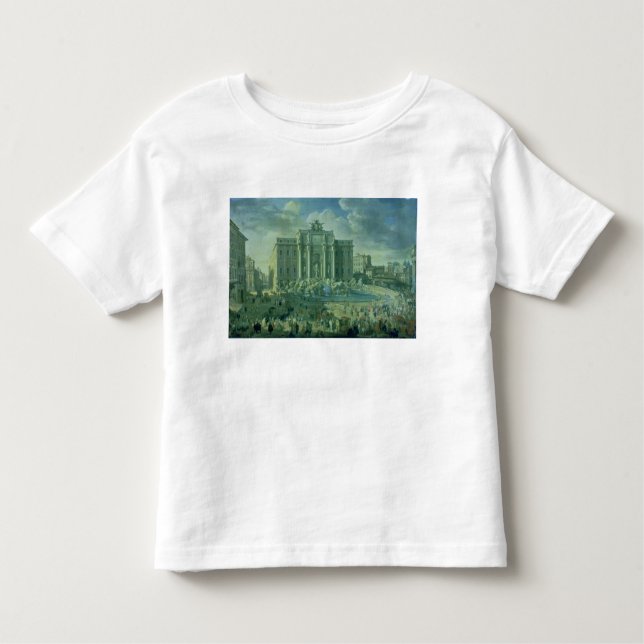 Der Trevi-Brunnen in Rom, 1753-56 Kleinkind T-shirt (Vorderseite)
