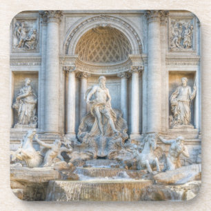 Der Trevi-Brunnen (Italiener: Fontana di Trevi) 5 Untersetzer