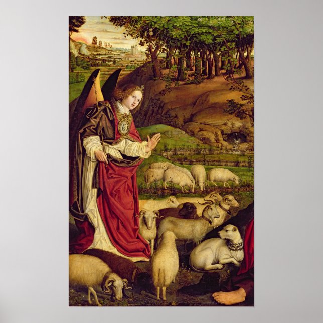 Der Triptychon Moses und der brennende Bush Poster (Vorne)