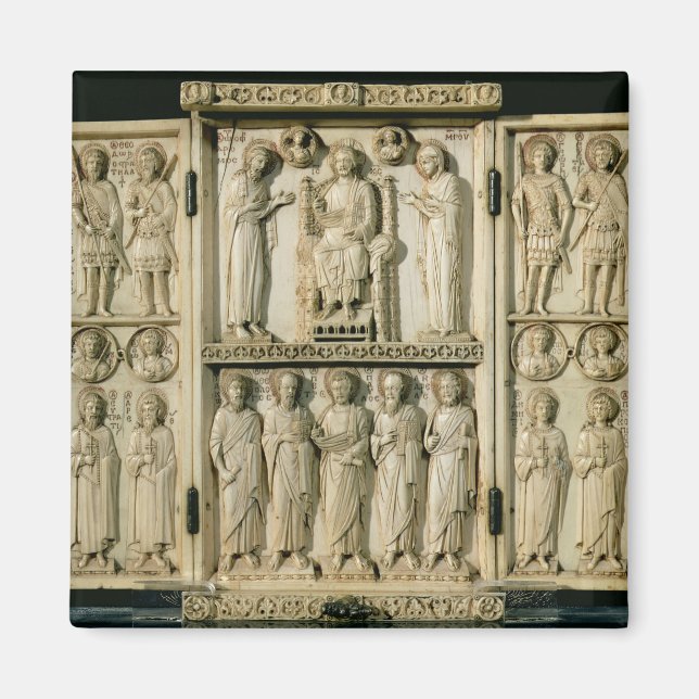 Der Triptychon von Harbaville, der Christus mit Be Magnet (Vorne)