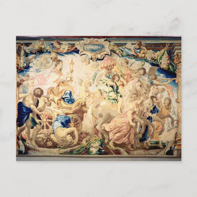 Der Triumph der Eucharistin Postkarte (Vorderseite)
