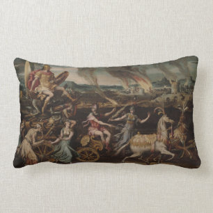 Der Triumph der Mars, c.1570 (Öl auf Platte) Lendenkissen