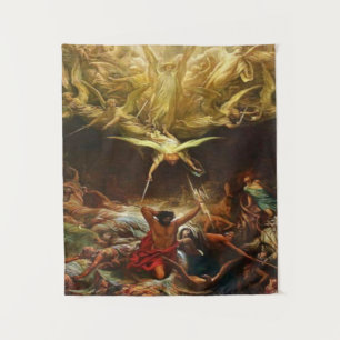 Der Triumph des Christentums durch Gustave Dore Wandteppich