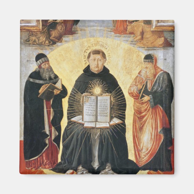 Der Triumph des hl. Thomas Aquinas Magnet (Vorne)
