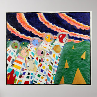 Der Triumph des Kapitalismus über etwas Poster