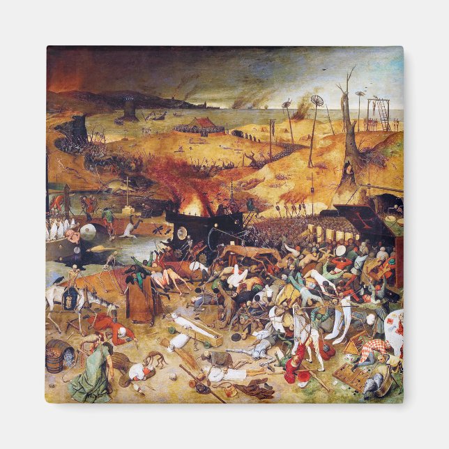 Der Triumph des Todes, Pieter Bruegel Magnet (Vorne)