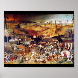 Der Triumph des Todes, Pieter Bruegel Poster
