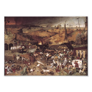 Der Triumph des Todes von Peter Bruegel Fotodruck