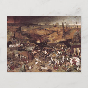 Der Triumph des Todes von Peter Bruegel Postkarte