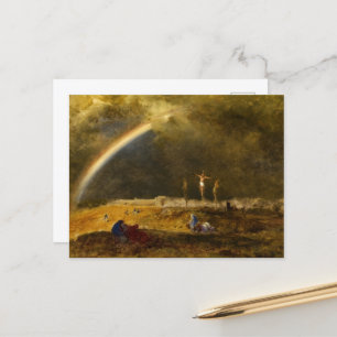 Der Triumph in Calvary, 1874 von George Inness Postkarte