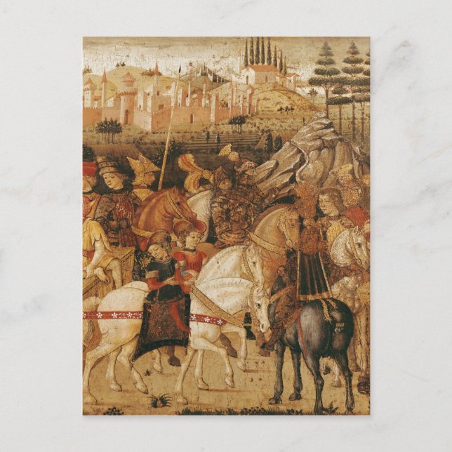 Der Triumph Julius Cäsars Postkarte (Vorderseite)