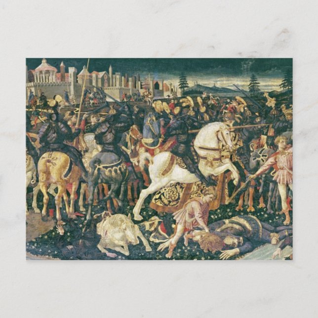 Der Triumph von David und Saul, c.1445-55 Postkarte (Vorderseite)