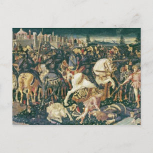 Der Triumph von David und Saul, c.1445-55 Postkarte