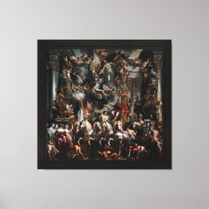 Der Triumph von Frederik Hendrik, Prinz von Orange Leinwanddruck