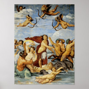 Der Triumph von Galatea Poster