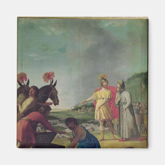 Der Triumph von Judas Maccabeus Magnet (Vorne)