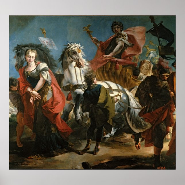 Der Triumph von Marcus Aurelius Poster (Vorne)